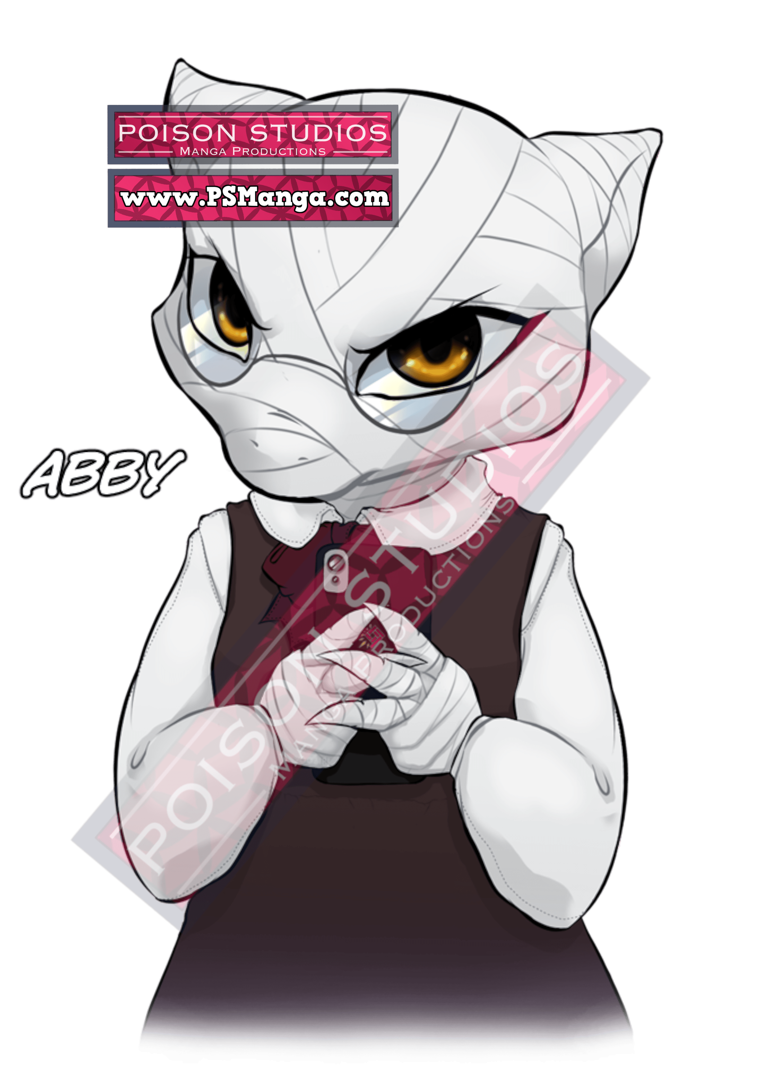 Abby With Logo Character