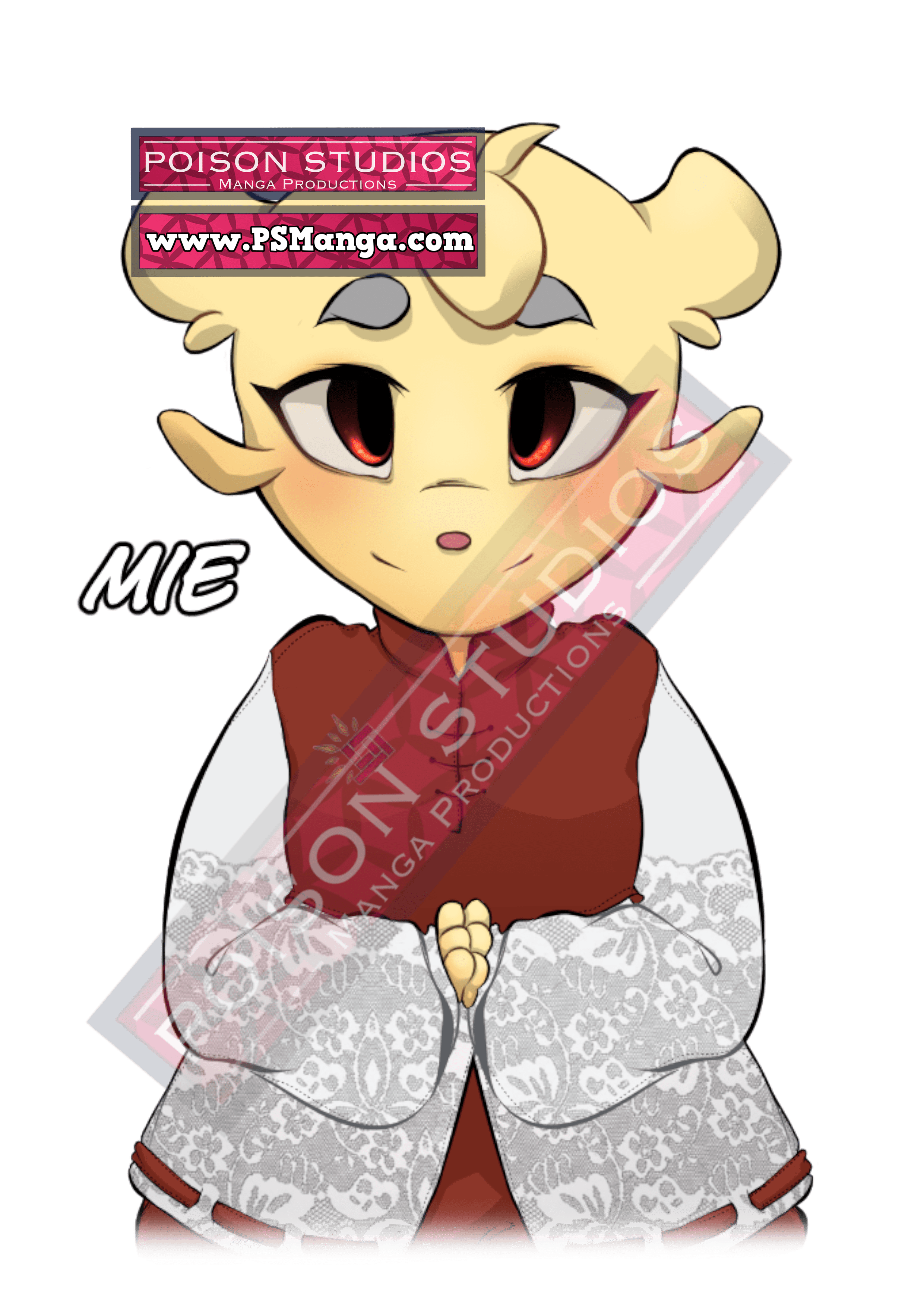 Mie With Logo Character