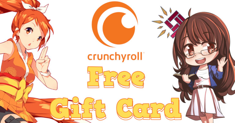 Free Crunchyroll Gift Card & More